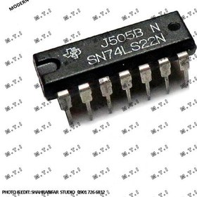تصویر آی سی تی تی ال SN74LS22N / TEXAS MALAYSIA 