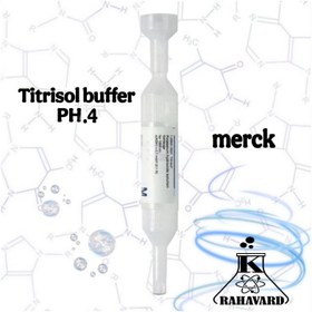 تصویر نام : تیترازول بافر پی اچ ۴ Titrisol buffer ph,4- 