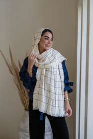 تصویر شال پاییزه - مشکی scarf