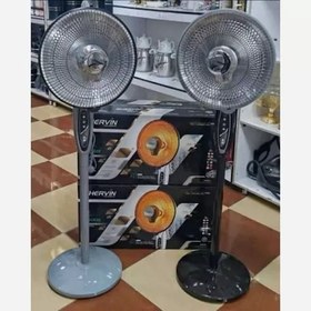 تصویر بخاری شروین SHERVIN بخاری برقی هیتر پنکه ای مدل 1500w سه حالت رومیزی ، دیواری ، ایستاده 