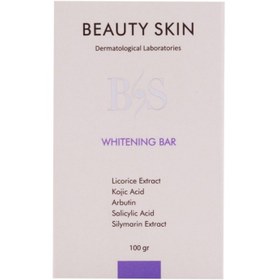 تصویر پن روشن کننده و ضد لک وایتینگ بار بیوتی اسکین 100 گرم اورجینال ا Whitening Bar Soap Beauty Skin 100 gram Whitening Bar Soap Beauty Skin 100 gram