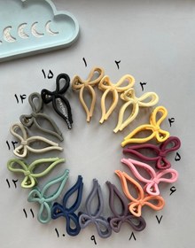 تصویر کلیپس پاپیونی شمعی - کد۱۴ 