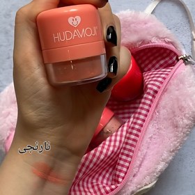 تصویر رژگونه پودری هدی موجی 