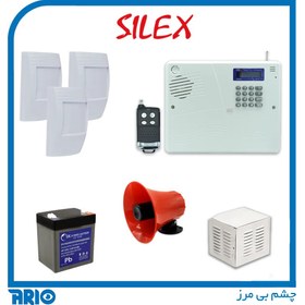 تصویر پکیج دزدگیر منزل و مغازه 3 چشمی سایلکس SG8-S 