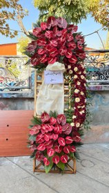 تصویر تاج گل شبکه‌ای کد 144 