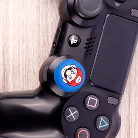 تصویر روکش آنالوگ دسته بازی Play Station/XBOX طرح Mario Mario Design Play Station/XBOX Controller Analogue Cover