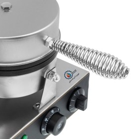 تصویر وافل ساز قلبی گرد دو خانه 