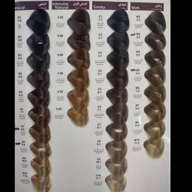 تصویر رنگ مو لورینت 100 میل حاوی کراتین و ویتامین c رنگبندی طبق کاتالوگ (تمام رنگ های کاتالوگ موجود است) - (5-62) 