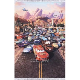 تصویر فرش کودک طرح مک کویین DC101272 