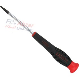 تصویر پیچ گوشتی ترکس مینیاتوری لیکوتا مدل ASD-168TH08 LICOTA SECURITY STAR PRECISION SCREWDRIVER TH8 X 65 MM ASD-168TH08-HT