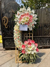 تصویر تاج گل شبکه‌ای کد 168 