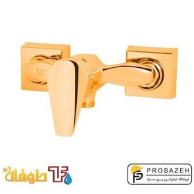 تصویر شیر توالت طوفان فلز مدل ملانی - کروم Tofan Felez Toilet Faucet Melani Model