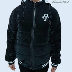 تصویر کاپشن مردانه اسپرت دو رو جوان پسند طرح سون کد 7145999 