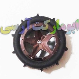 تصویر قطعه چرخ جلو(رینگ و لاستیک) فابریک و آکبند MT828-Baja 5ss-MT929-L959 