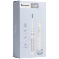 تصویر مسواک برقی و واترجت Oral Care Combo مدل Fairy will 507 + 5020 Oral Care Combo Electric Toothbrush Model Fairy will 507 + 5020