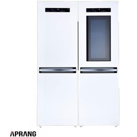 تصویر یخچال و فریزر دوقلو سیلوان مدل RN 6004 Silvan twin fridge freezer model RN 6004