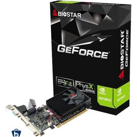 تصویر کارت گرافیک بایوستار GeForce GT210 1G biostar GeForce GT210 1GB DDR3 Graphics Card