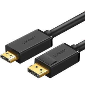 تصویر کابل DISPLAYPORT به HDMI یوگرین مدل UGREEN DP101 طول 1 متر 