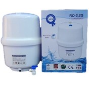 تصویر مخزن تصفیه آب خانگی تانک لایف 3.2 گالن (tanklife) با شیرمخزن Reverse Osmosis Water Stronge Tank