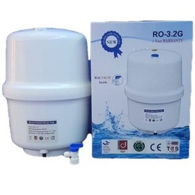 تصویر مخزن تصفیه آب خانگی تانک لایف 3.2 گالن (tanklife) با شیرمخزن Reverse Osmosis Water Stronge Tank