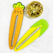 تصویر خط کش طرح هویج 