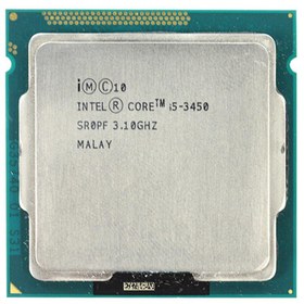 تصویر پردازنده CPU Intel Core i5 3450 Ivy Bridge CPU Intel Core i5 3450 LGA 1155 Ivy Bridge CPU