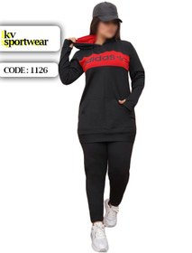 تصویر ست هودی شلوار زنانه adidas adidas womens hoodie pants set