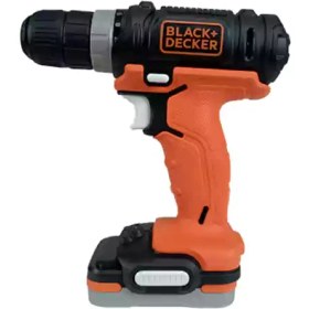 تصویر دریل شارژی بلک اند دکر 12 ولت Drill Black And Decker 12V BD12S1 Black And Decker BD12S1 Rechargable Drill 12V LED 10mm