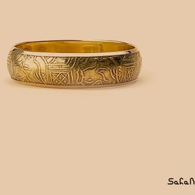 تصویر النگو برنجی مدل 2 