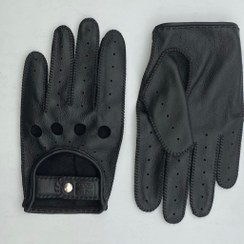 تصویر دستکش چرم رانندگی مردانه مدل B8623 
