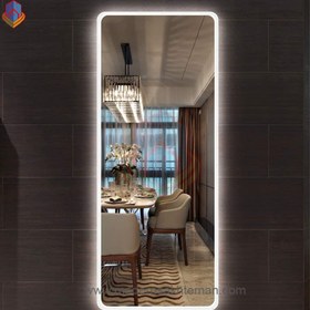 تصویر آینه قدی بک لایت هوشمند میرور (Mirror) کد R125 