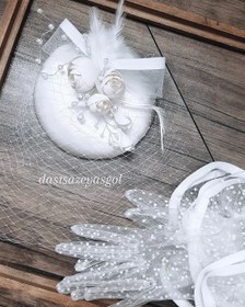 تصویر کلاه فرانسوی سفید - مدل چهارم kolah faransavi