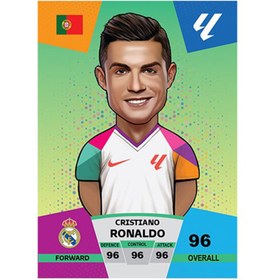 تصویر کارت فوتبالی کیمدی کریستینو رونالدو سری پریمیوم لالیگا - 2024 