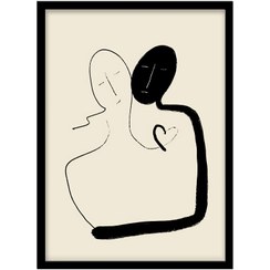 تصویر تابلو دکوراتیو نقاشی مدرن و مینیمال کد 002 