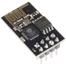 تصویر ماژول ESP-01S دارای هسته وایفای ESP8266 ا ESP8266 ESP-01S ESP8266 ESP-01S