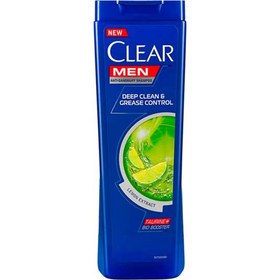 تصویر شامپو ضدشوره کلییر کنترل چربی و پاکسازی عمیق پوست سر آقایان 400 میل Clear Anti-Dandruff & Deep Clean & Grease Control Shampoo For Men 400 ml