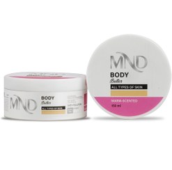 تصویر کره بدن با رایحه گرم ام ان دی 150 میلی لیتر MND