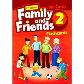 تصویر فلش کارت فلش کارت فمیلی اند فرندز بریتیش Family and Friends 2 (2nd) Flashcards 