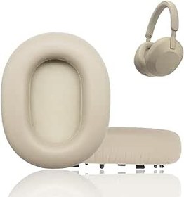 تصویر جایگزینی بالشتک های Earpads SEEFY سازگار با هدفون سونی WH-1000XM5 روی گوش، پدهای چرم پروتئینی گوش سازگار با هدفون WH1000XM5 سونی (طلایی) - ارسال 20 روز کاری ا SEEFY Earpads Cushions Replacement Compatible with Sony WH-1000XM5 Over-Ear Headphones, Protein Leather Ear Pads Compatible with Sony WH1000XM5 Headphones (Gold) SEEFY Earpads Cushions Replacement Compatible with Sony WH-1000XM5 Over-Ear Headphones, Protein Leather Ear Pads Compatible with Sony WH1000XM5 Headphones (Gold)