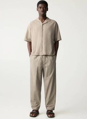 تصویر شلوار مردانه فاق نرمال راسته | پول اند بیر Pull & Bear 3680508 