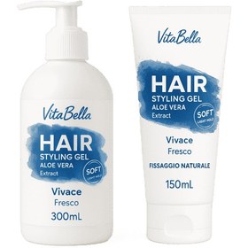 تصویر ژل مو ویتابلا حجم ۱۵۰ میل مناسب انواع مو 