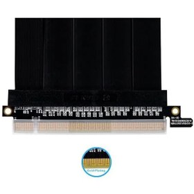 تصویر کابل رایزر کارت گرافیک لیان لی PCI-E x16 4.0 طول 600 میلی متر Graphics Card Riser Cable LIAN LI PCI-E x16 4.0 600mm