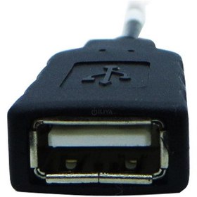 تصویر مبدل OTG Micro USB فرانت مدل FN-U2MF15 مشکی کابل تبدیل