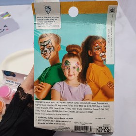 تصویر رنگ صورت 12 عددی 