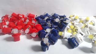 تصویر لامپ پشت آمپر پژو ۲۰۶ و ۲۰۷ SMD رنگ بندی (آبی، قرمز، یخی) 