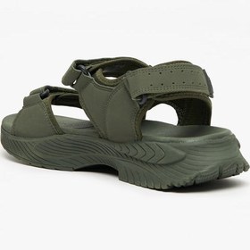 تصویر دمپایی مردانه با بند چسبی برند kappa Men's Sandals with Hook and Loop Closure