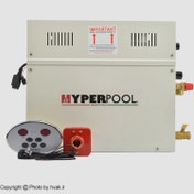 تصویر بخار ساز برقی سونا بخار 15 کیلووات سه فاز هایپرپول ST-150 