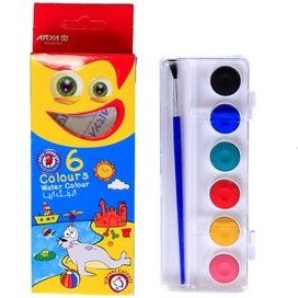 تصویر آبرنگ 6 رنگ مدل آریا 