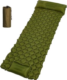 تصویر تشک بادی کمپینگ ، قابلیت باد شدن با پدال 