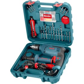 تصویر ست ترکیبی دریل برقی 33 پارچه رونیکس RS-0008 pack drill 33pic ronix RS-0008